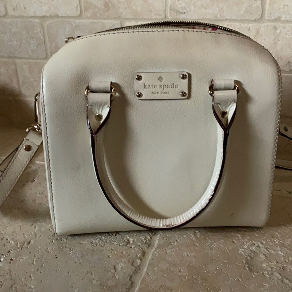 Kate Spade New York - top handle cream handbag